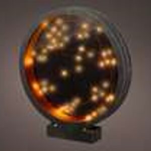 Micro LED lijst triplex zwart/klassiek warm L4,2-W25-H27,5 cm